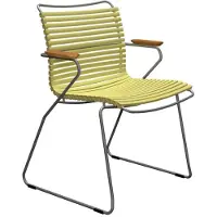 Houe Tuinstoel Click Dining Chair Armrests Lemon Zest