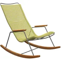 Houe Loungestoel Click Rocking Chair Lemon Zest