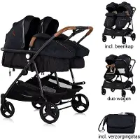 Chipolino Duo Kinderwagen Duo Smart Blackberry