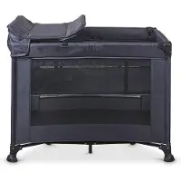 Novi Baby Reisbed/park Novi Liv Air+ Dark Grey/Black Mesh