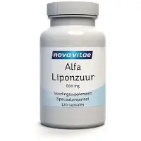 Nova vitae Alfa liponzuur 600 mg