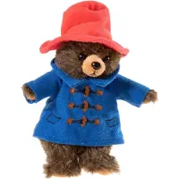 Heunec Pluche beertje Paddington - knuffelbeer - 15 cm - beren knuffeldier