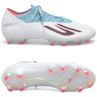 SKECHERS SKX_2 Elite Gras Voetbalschoenen (FG) Wit Blauw Oranje