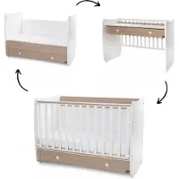 Lorelli Ledikant 60x120 Dream White/Amber