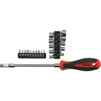 Bgs Schraubendreher-Bit-Satz mit flexiblem Schaft 31-tlg.