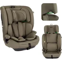 Novi Autostoel Jules V2 i-size Gordel Dark Taupe 76-150 cm