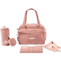 Doomoo Luiertas Fluffy Corduroy Pink