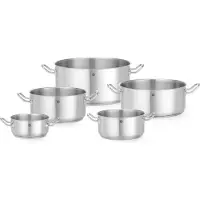 Hendi Kookpan laag – zonder deksel – sandwichbodem – 1,5L – ⌀160mm – inductie geschikt
