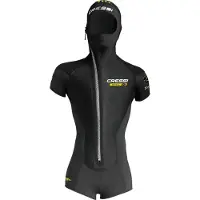 Cressi Shell 3.5-5 Mm Shorty Met Korte Mouwen
