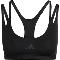Adidas Sport bh 'OPT STRP LS BRA' zwart