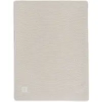 Jollein Baby Deken Wieg - 75x100cm - Basic Knit - Oatmeal