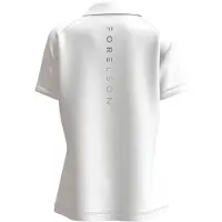 Forelson Dames/Dames Blockley Zip Neck Poloshirt (Wit)