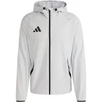 Adidas Sportjas 'Tiro Travel' lichtgrijs / zwart