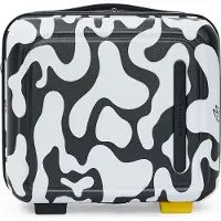 Mandarina Duck Toilettas 'Moire ' zwart / wit