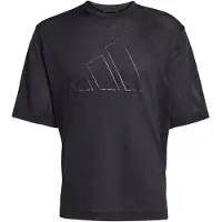 Adidas Functioneel shirt 'D4T PrimeLift ESSENTIALS WORKOUT MESH' zwart / zilver