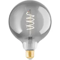 Eglo Zigbee Smart lamp E27 | Bol G125 | Filament | Smokey | 2000K | Dimbaar | 4W