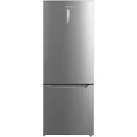 Heinner HCNF-M435INVXE++ Koel-vriescombinatie RVS 435 L – No Frost – Vrijstaand – LED-display met Supervriezen & Superkoelen – Omkeerbare Deuren – 5 Jaar Garantie