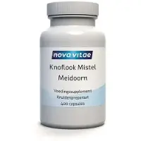 Nova vitae - Knoflook - Maretak - Meidoorn - 400 capsules