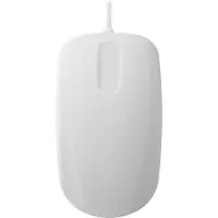 Contour Design Active Key AK-PMH3 Medische Muis, Wit Bedrade hygiënische muis met scroll-sensor voor glanzende oppervlakken