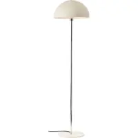 Brilliant Schitterende paddestoel vloerlamp met travertijn voet, 150 x 40 cm, 1 x E27, chroom/beige. Paddenstoel vloerlamp met travertijn voet, 150 x 40 cm, 1 x E27, chroom/beige.