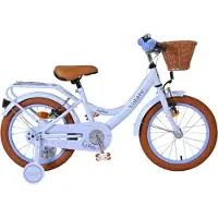 Volare Ashley Kinderfiets - Meisjes - 16 inch - Pastel Blauw- Twee Handremmen