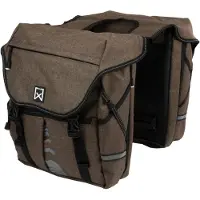 Willex Bagagetas 1200 XL - Dubbele Fietstas - 50 liter - Bruin
