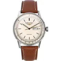 Bauhaus Automatisch horloge G38 Automatic Horloge, herenhorloge, Made in Germany, mechanisch horloge, leren band