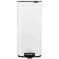 Brabantia Bo Pedaalemmer - 30 liter - White
