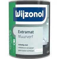 Wijzonol Muurverf Extramat 1 LTR - Donkere Kleur|1