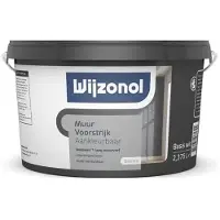 Wijzonol Muurvoorstrijk Aankleurbaar 2,5 LTR - Donkere Kleur|1