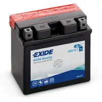 Exide AGM Ready AGM12-7 / YTZ7-S accu (12V, 6Ah, 100A)