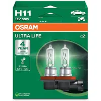 Osram Automotive 4062172387736 Halogeenlamp Ultra Life H11 55 W 12 V