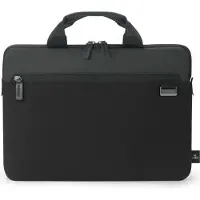 Dicota Laptoptas 33 cm (13") – Zwarte Neopreen Laptop Sleeve met Voorvak