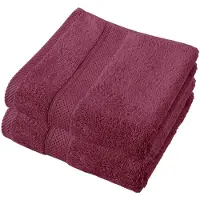 De Witte Lietaer Handdoek De Witte Lietaer Stephanie Beet Red (50 x 100 cm) (set van 2)