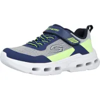 SKECHERS Sneakers 'Glide-Step Aero' navy / grijs / neongroen / wit