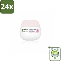 Garnier - SkinActive - Botanische Dagcrème - Rozenwater - Droge & Gevoelige Huid - 50 ml - Voordeelverpakking - 24 stuks - Dagcrème - Rozenwater