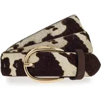 Vanzetti Riem donkerbruin / goud / wolwit