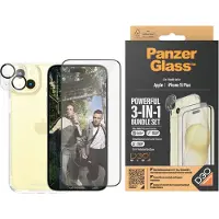 PanzerGlass - Apple Iphone 15 Plus Ultra Wide Fit Bundle + Picture Perfect + Hardcase with D30