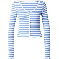 ONLY Shirt 'ONLLAILA' marine / wit