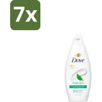 Dove 7 x – Douchegel – Fresh Care – 250 ml - Douchegel - Fris - Schone Huid - Huid Reinigen - Huid Hydrateren