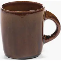 Serax Uncharted Out of Lines koffiekop 22cl ocher (set van 2)