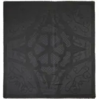 GUESS Dita Kefiah Dames Sjaal Vierkant 120x120 - Zwart - One Size