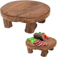 Home Styling Collection Tafel Teak Dia 20xh7 Cm