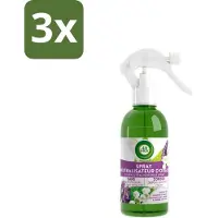 Air Wick 3 x – Luchtverfrisser Spray – Active Fresh Lavendel & Lelie – 237 ml - Luchtverfrisser - Geur Neutraliseren - Natuurlijke Geur - Lavendel - Lelie