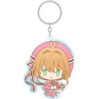Sakami Merchandise Card Captor Sakura: Clear Card Acrylic Keychain Sakura Kinomoto 8 cm