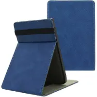 IMoshion Stand Flipcase voor de Pocketbook Touch Lux 5 / HD 3 / Basic Lux 4 / Vivlio Lux 5 - Donkerblauw