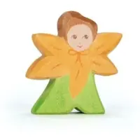 Ostheimer speelfiguur bloemenkind Calendula - houten speelgoed.