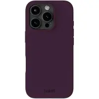 Holdit Silicone Case voor de Apple iPhone 16 Pro - Deep Plum