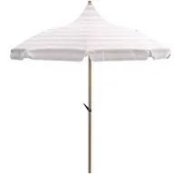 Garden Impressions Aloha stokparasol Ø200 cm light teak look taupe/ecru