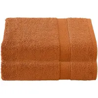 De Witte Lietaer Douchelaken Stéphanie Caramel (Set van 2)